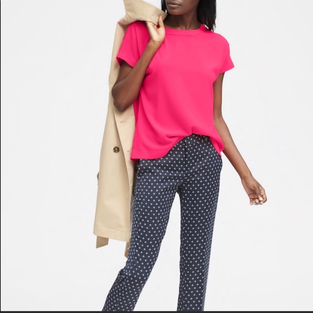 Banana Republic Bright Pink Tee